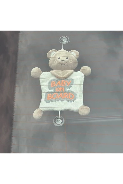 Babyjem Reflektörlü Arabada Bebek Var Aparatı 875 - 5