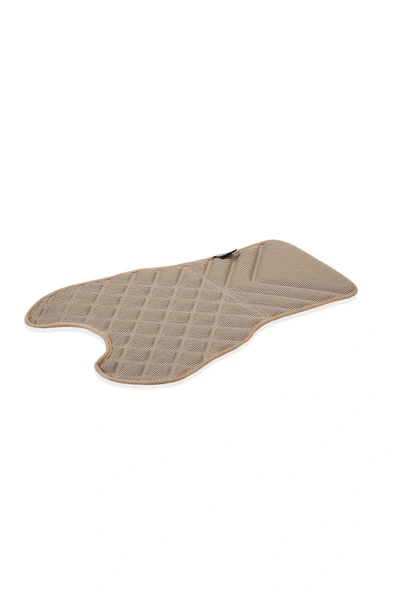 Babyjem Önden Açılır Banyo Mama Oturağı Minderi Konfor Pedi Taş Rengi ürün görseli 1