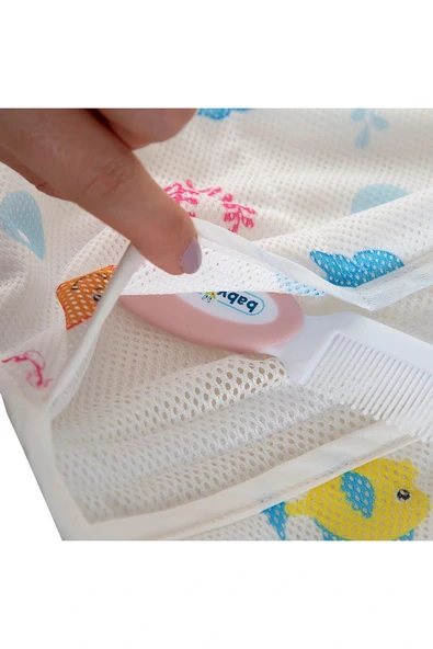 Babyjem Bebek Banyo Oyuncak Torbası -  Beyaz - 4