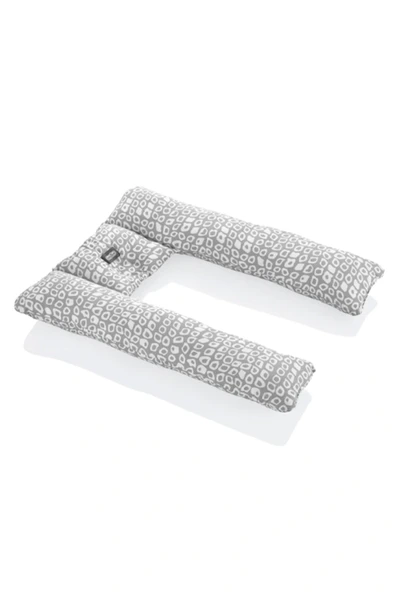 Babyjem Babynest Anne Yanı Konfor Dönmeyi Engelleyen U Minder Gri Kare - 2