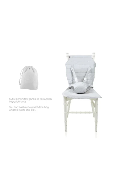 Babyjem Taşınabilir Portatif Fonksiyonel Güvenli Mama Sandalyesi - Resim 2