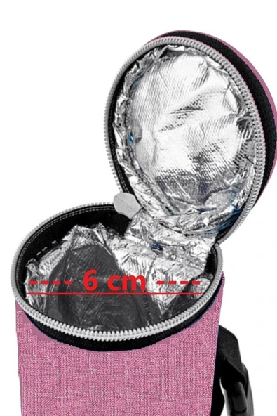 Babyjem Termal Biberon Koruyucu Pembe - Resim 2