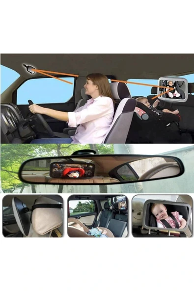 Babyjem Araç Arka Koltuk Bebek & Çocuk Dikiz Aynası - 2