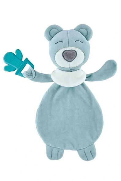 Babyjem Diş Kaşıyıcılı Uyku Arkadaşım Ayıcık - Yeşil - 2