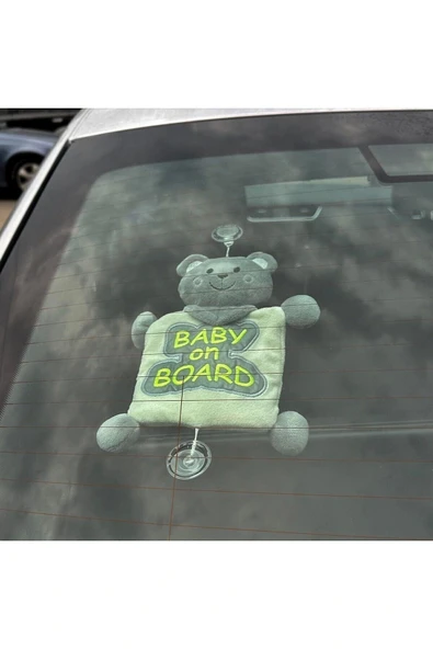 Babyjem Reflektörlü Arabada Bebek Var Aparatı 875 - 5