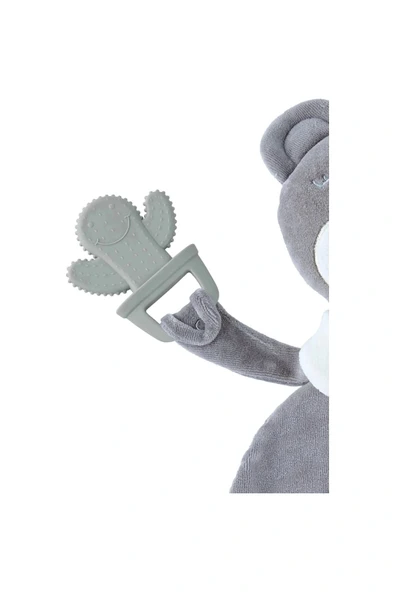 Babyjem Diş Kaşıyıcılı Uykucu Ayıcık 680 Gri - 2