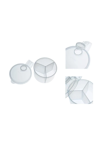 Babyjem Toz Mama Kabı Beyaz - 4