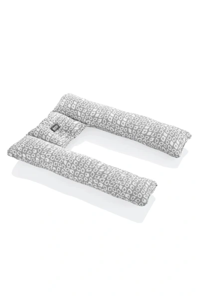 Babyjem Babynest Anne Yanı Konfor Dönmeyi Engelleyen U Minder Gri Kare - 3