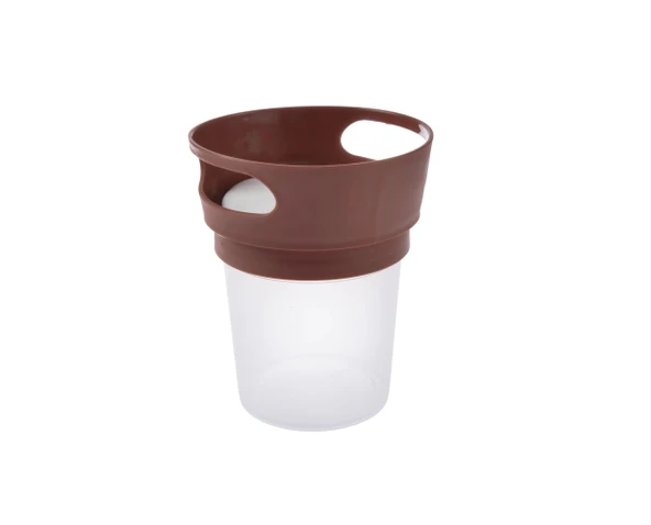 Babyjem Dökülmeyi Önleyen Bebek Alıştırma & Atıştırma Mama Kabı - Kiremit - Resim 5