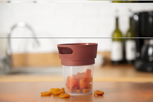 Babyjem Dökülmeyi Önleyen Bebek Alıştırma & Atıştırma Mama Kabı - Kiremit - Resim 7