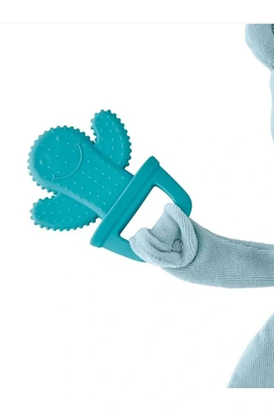 Babyjem Diş Kaşıyıcılı Uyku Arkadaşım Ayıcık - Yeşil - 3