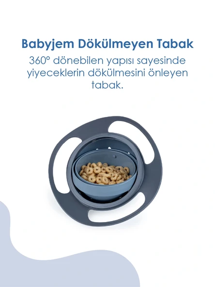 Babyjem Dökülmeyen Tabak Gri ürün görseli 1