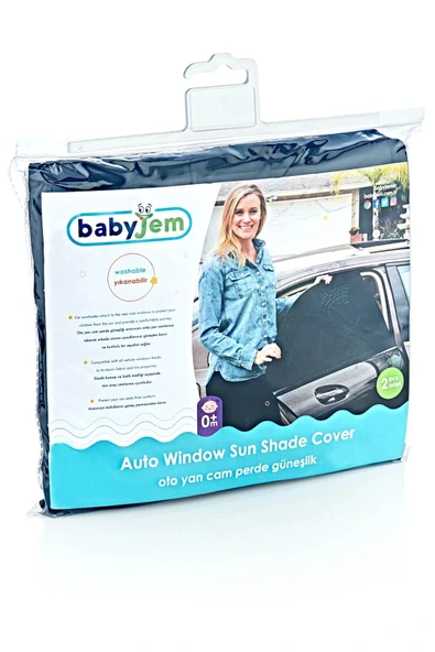 Babyjem Oto Yan Cam Perdesi - 2 Adet - Resim 8