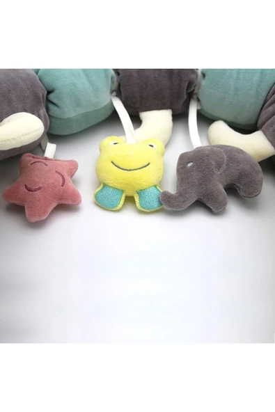 Babyjem Yeşil Uyku Arkadaşı Oyuncaklı Tırtıl - 4