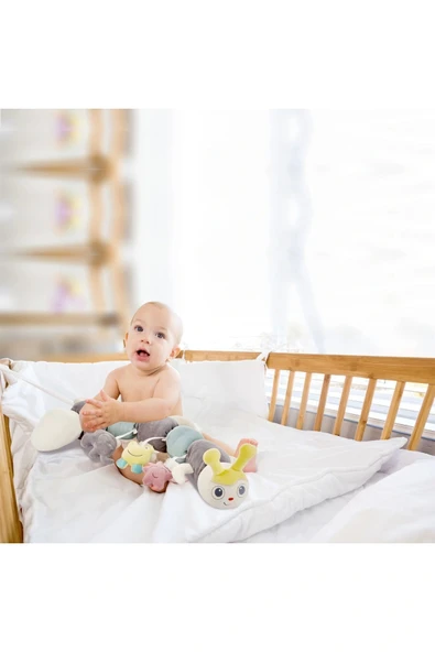 Babyjem Yeşil Uyku Arkadaşı Oyuncaklı Tırtıl - 5