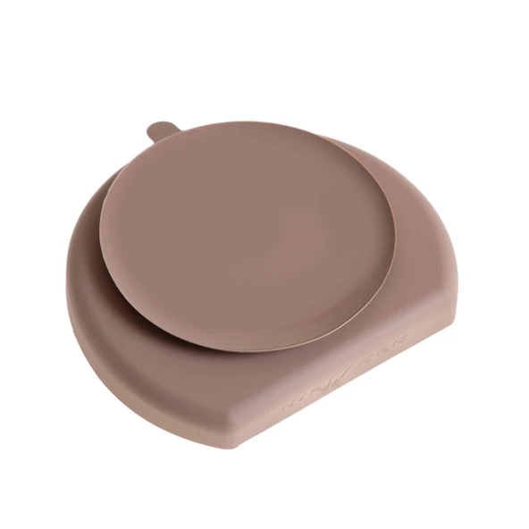 Babyjem Silikon Tabak Latte - Resim 3