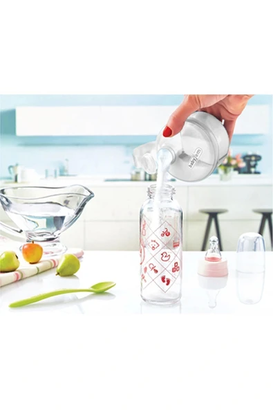 Babyjem Toz Mama Kabı Beyaz - 3