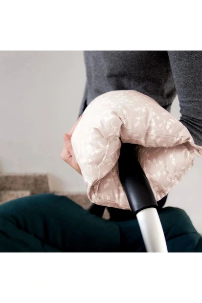 Babyjem Çok Fonksiyonlu Emzirme Destek Minderi & Anne Hamile Yastığı Somon - 8