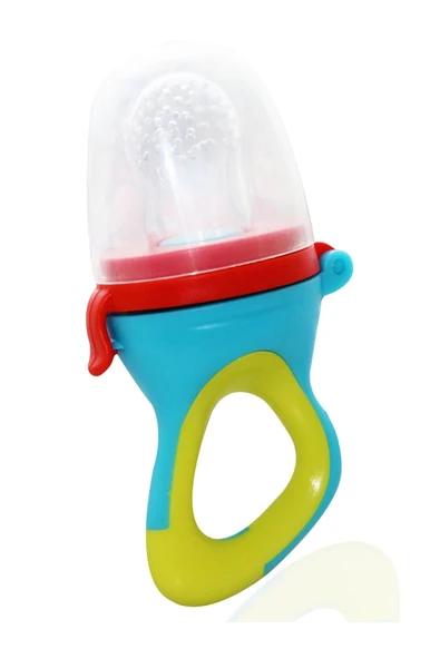 Babyjem Silikon Uçlu Meyve Sebze Emziği 600 Renkli (Turuncu Yeşil Mavi) - 9x12 cm ürün görseli