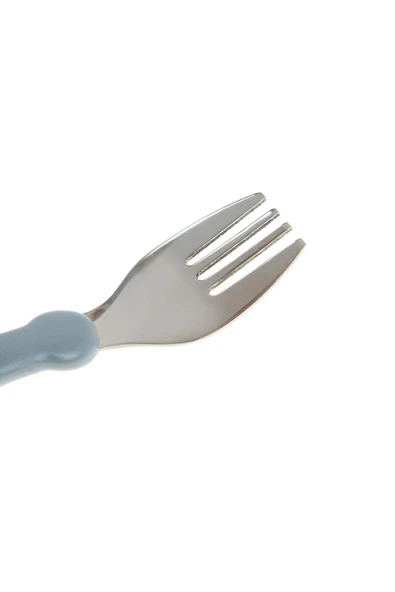 Babyjem Paslanmaz Çelik Çatal Kaşık Seti - Gri - Resim 4