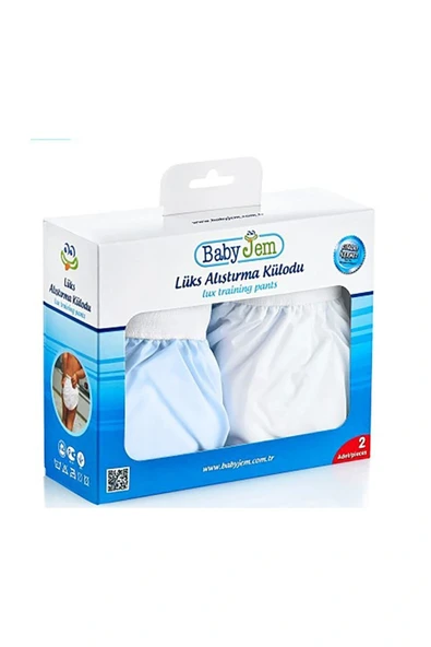 Babyjem 155 Alıştırma Külodu Kutulu 2'li 3 Yaş Mavi - 6