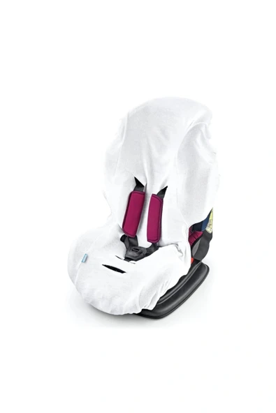 Babyjem Bebek Terleme Önleyici Örme Havlu Oto Koltuğu Kılıfı 476 Beyaz ürün görseli 1