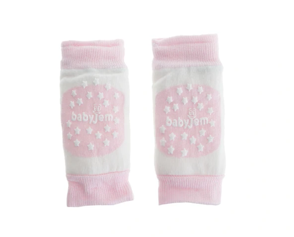 Babyjem Emekleme Dizliği Örgü - Pembe - 2