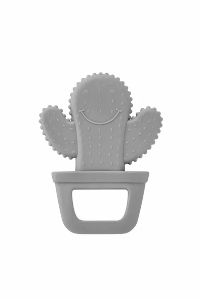 Babyjem Diş Kaşıyıcı Kaktüs 628 Gri ürün görseli 1