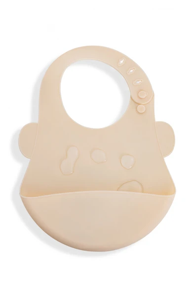 Babyjem Silikon Önlük Ekru ürün görseli