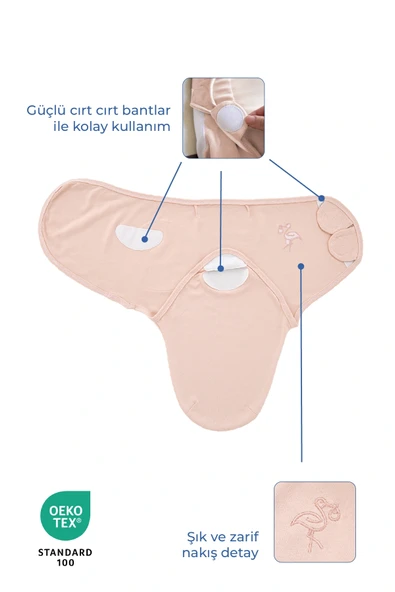 Babyjem Nessiworld Penye Kundak 430 Gri - Resim 2
