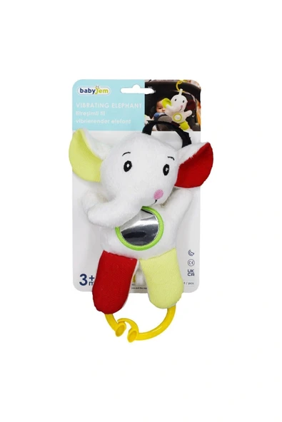 Babyjem Titreşimli Fil Renkli