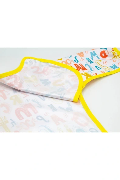 Babyjem Baskılı Blw Kollu Önlük Harf Desen - Resim 5