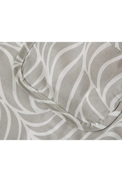 Babyjem Gri Yaprak Cepli Emzirme Önlüğü 323 - Resim 4