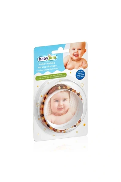 Babyjem Kehribar Bebek Kolyesi 587 Multicolor - 2