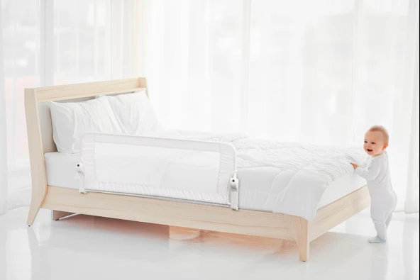 Babyjem Babyjem Yatak Bariyeri Beyaz 890 - 4