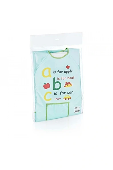 Babyjem Faaliyet Önlüğü Kollu Mavi - 2