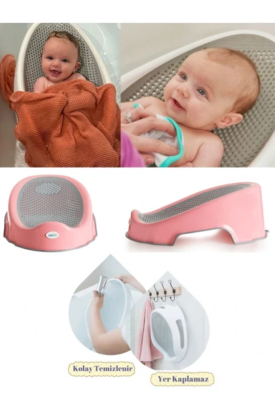 Babyjem Soft Banyo Desteği Pembe