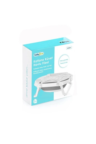 Babyjem Havlu File (Katlanabilir Küvetler İçin) - 4