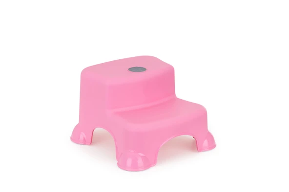 Babyjem Çok Amaçlı Katlı Basamak 516 Pembe - Resim 2