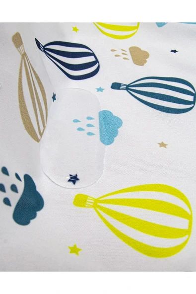 Babyjem Baskılı Blw Kollu Önlük Balon Desen - Resim 5