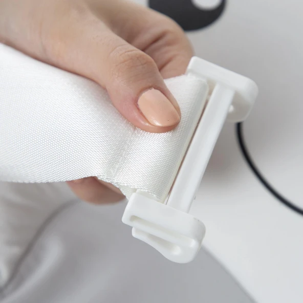 Babyjem Sevimli Balina Köpüklü Banyo Küveti Yatağı Gri (Straforlu - Suda Batmaz) - 4