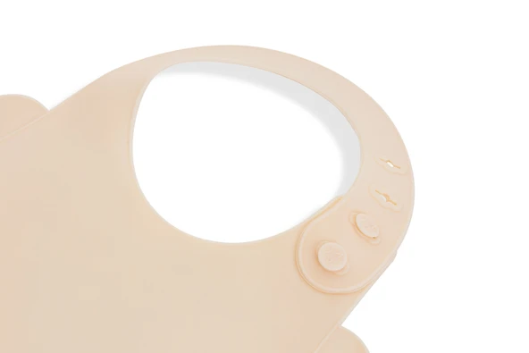 Babyjem Silikon Önlük Ekru - Resim 4