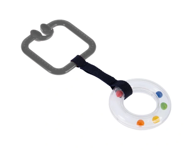 Babyjem Çıngıraklı Puset Halkası 877 Gri