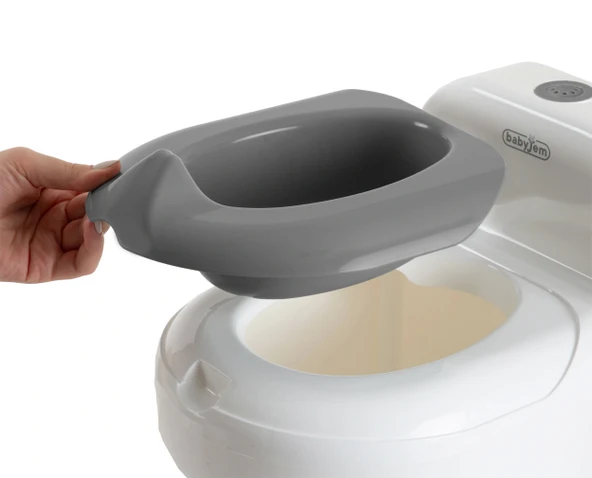 Babyjem Sesli Klozet Lazımlık 863 Beyaz - 6