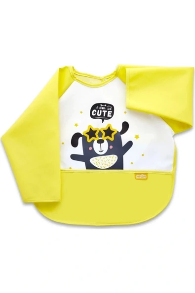 Babyjem Poli Muşamba Kollu  Mama Önlüğü ürün görseli