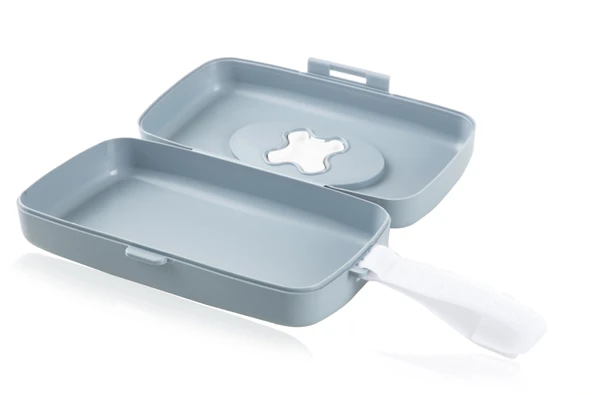 Babyjem Islak Mendil Kutusu Gri / Beyaz - 4