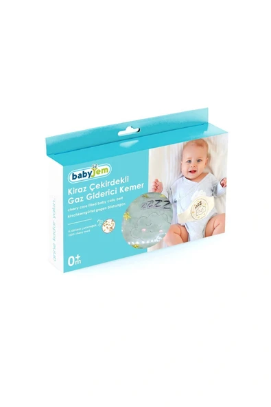 Babyjem Kiraz Çekirdekli Gaz Giderici Kemer - Yeşil - 5