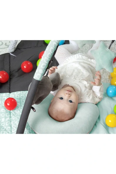 Babyjem 690 Oyuncaklı Toplu Oyun Halısı/ Yeşil - 3