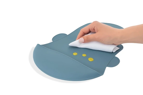 Babyjem Silikon Önlük Mint - 3