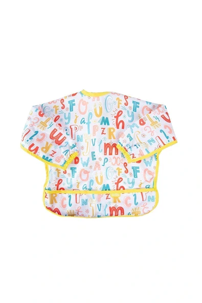 Babyjem Baskılı Blw Kollu Önlük Harf Desen - Resim 6